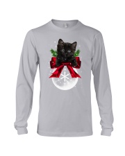 Black cat Snowball 0712 Long Sleeve Tee thumbnail