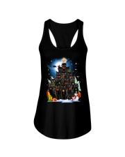 Black Cat Christmas 3007 Ladies Flowy Tank thumbnail