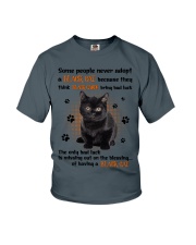 Lucky Have A Black Cat Youth T-Shirt thumbnail