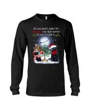 Black Cat Under The Tree Long Sleeve Tee thumbnail