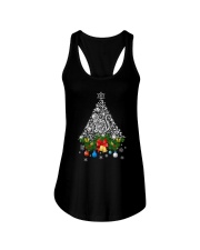 Cat pine tree blink 2509 Ladies Flowy Tank thumbnail