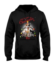Cats All I Want Christmas Hooded Sweatshirt thumbnail