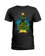 Black Cat Pine Costume Ladies T-Shirt thumbnail