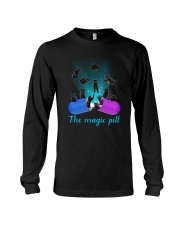 Black cat magic pill 2507 Long Sleeve Tee thumbnail