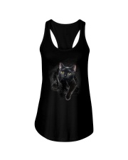 Black Cat Hello 1009 Ladies Flowy Tank thumbnail
