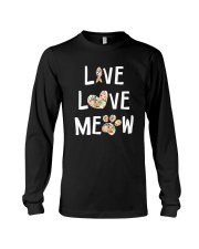 Live love meow Long Sleeve Tee thumbnail