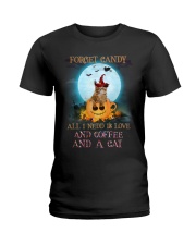 Coffee And Cat Ladies T-Shirt thumbnail