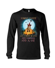 Coffee And Cat Long Sleeve Tee thumbnail