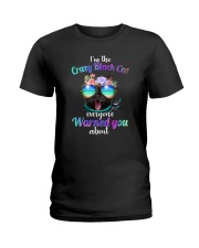 Crazy Black Cat Ladies T-Shirt thumbnail