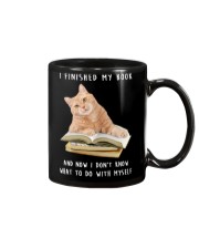 Cat And Book Mug thumbnail