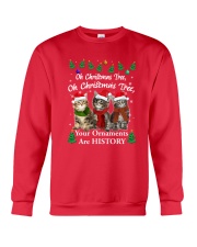 Maine Coon Ornaments Tree 2210 Crewneck Sweatshirt front