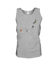 Cat Chasing The Moon Unisex Tank thumbnail