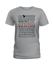 Cat Wisdom 2112 Ladies T-Shirt thumbnail
