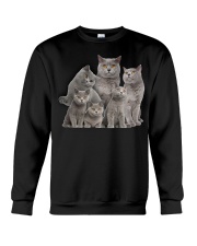 British Shorthair Five Crewneck Sweatshirt thumbnail