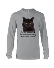 Cat Bite Someone 0410 Long Sleeve Tee thumbnail