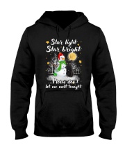 Black Cat Star Hooded Sweatshirt thumbnail