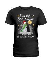 Black Cat Star Ladies T-Shirt thumbnail