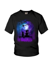 Cat And Me Christmas Youth T-Shirt thumbnail