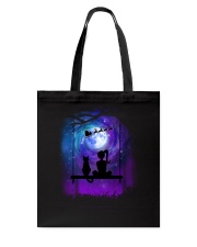 Cat And Me Christmas Tote Bag thumbnail