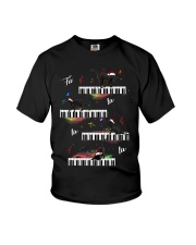 Black Cat Falalala Youth T-Shirt thumbnail