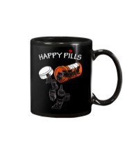 Black cat Happy pills 0712 Mug thumbnail