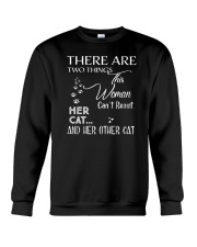 Her cat Crewneck Sweatshirt thumbnail