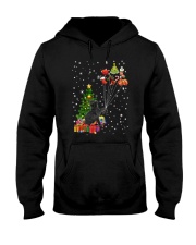 Black cat with gifts 1909 Hooded Sweatshirt thumbnail