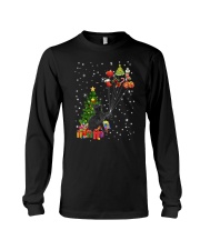 Black cat with gifts 1909 Long Sleeve Tee thumbnail