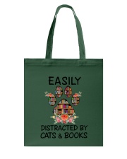 Cats And Books Tote Bag thumbnail