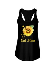 Cat Mom Ladies Flowy Tank thumbnail