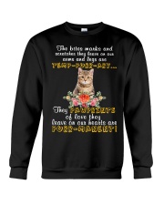 Cat Pawprints Crewneck Sweatshirt thumbnail