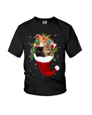 Happy Hat Cats Youth T-Shirt thumbnail