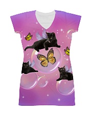 Black Cat Bubble 2 All-over Dress thumbnail