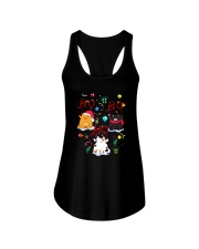 Cat - Hohoho Ladies Flowy Tank thumbnail