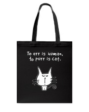 Purr Is Cat Tote Bag thumbnail