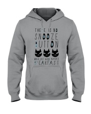 Cat Snooze Button 2611 Hooded Sweatshirt thumbnail
