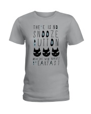 Cat Snooze Button 2611 Ladies T-Shirt thumbnail