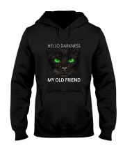 Black Cat Hello Darkness Hooded Sweatshirt thumbnail