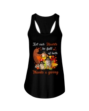 Thanks Giving Cats Ladies Flowy Tank thumbnail