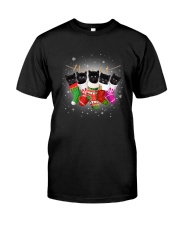 Black cat socks 111 Classic T-Shirt thumbnail