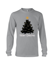 Black Cat Meowy Christmas 2510 Long Sleeve Tee thumbnail