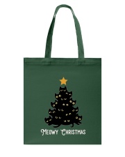 Black Cat Meowy Christmas 2510 Tote Bag thumbnail