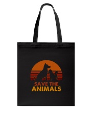 Save the Animals Tote Bag thumbnail