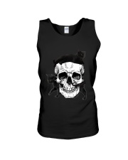 Cat And Skull Unisex Tank thumbnail