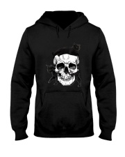 Cat And Skull Hooded Sweatshirt thumbnail