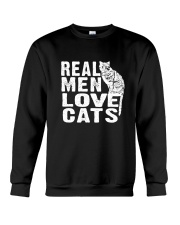 Cat real men 0611 Crewneck Sweatshirt thumbnail