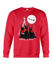 Black cat Xmas Phoebe 018 Crewneck Sweatshirt front