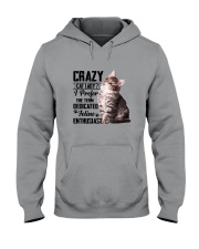 Crazy cat Lady 1910 Hooded Sweatshirt thumbnail