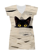 Black Cat Mummy 1508 All-over Dress thumbnail