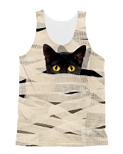 Black Cat Mummy 1508 All-over Unisex Tank front